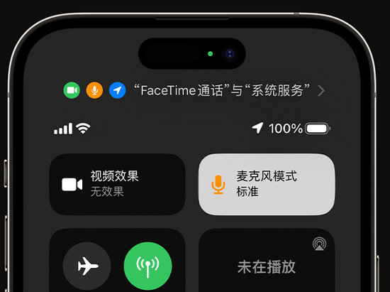 都江堰苹果授权维修网点分享iPhone在通话时让你的声音更清晰 