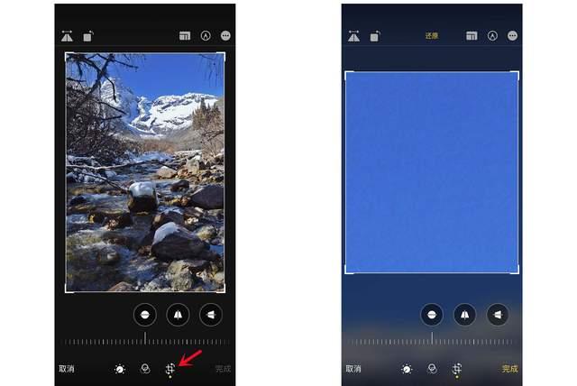 都江堰苹果手机维修分享iPhone手机如何使用裁剪功能隐藏照片 