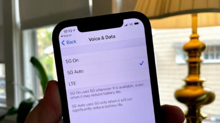 都江堰苹果手机维修分享iPhone 12如何打开或关闭5G网络 